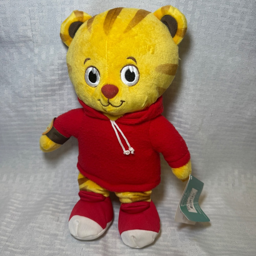 Kohl's Cares Daniel Tiger Plush Stuffed Animal Red Hoodie 12 Inch NEW